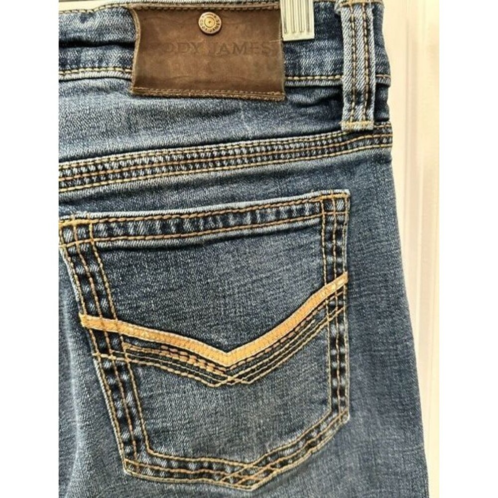 Cody James Men's Bootcut Western Jeans Size 30x34 Medium Wash Blue Cowboy Denim - Picture 5 of 8